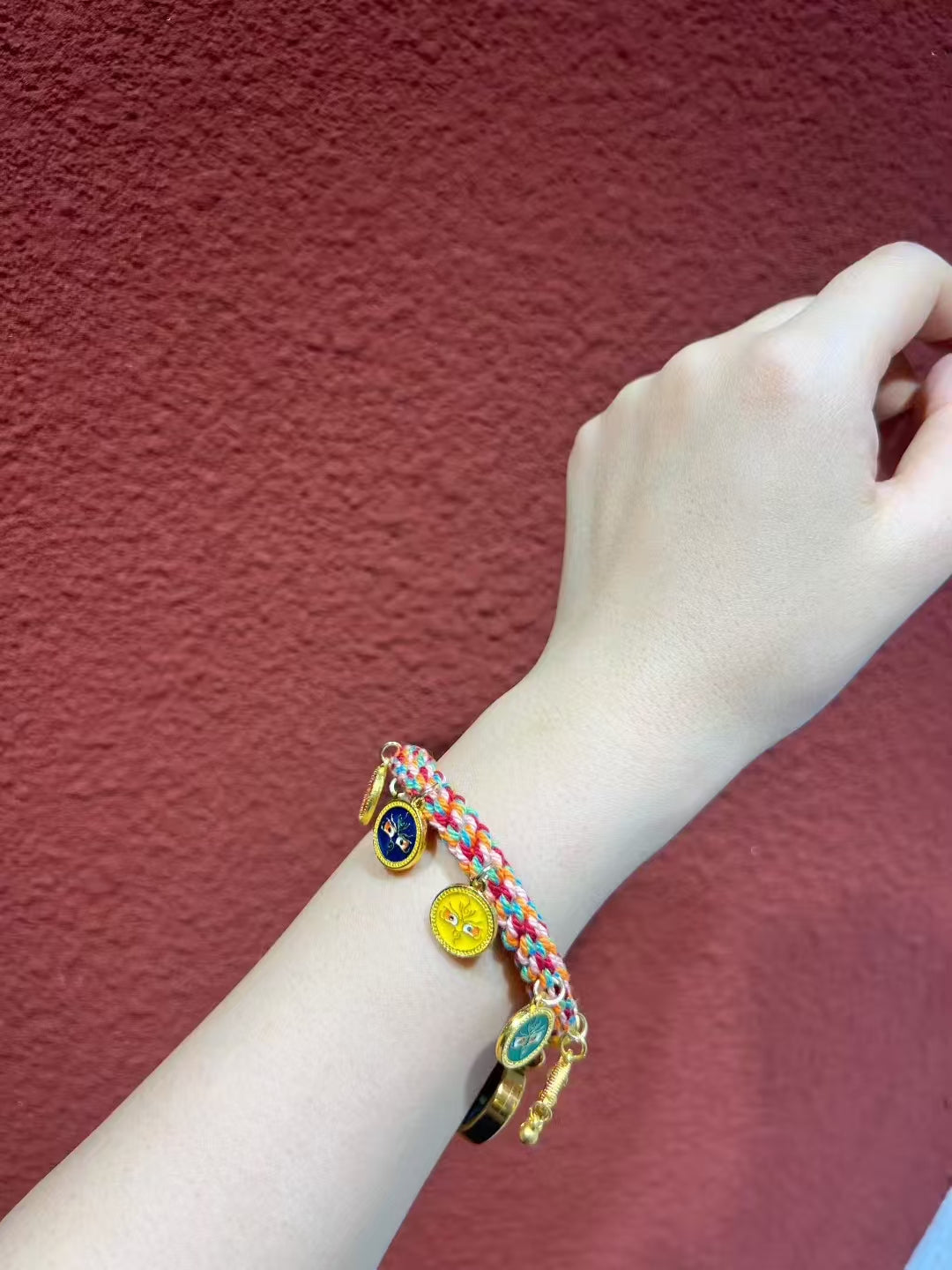 Thangka Bracelet Handpaint